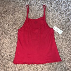 J. GALT (Pacsun) Red Simple Tank